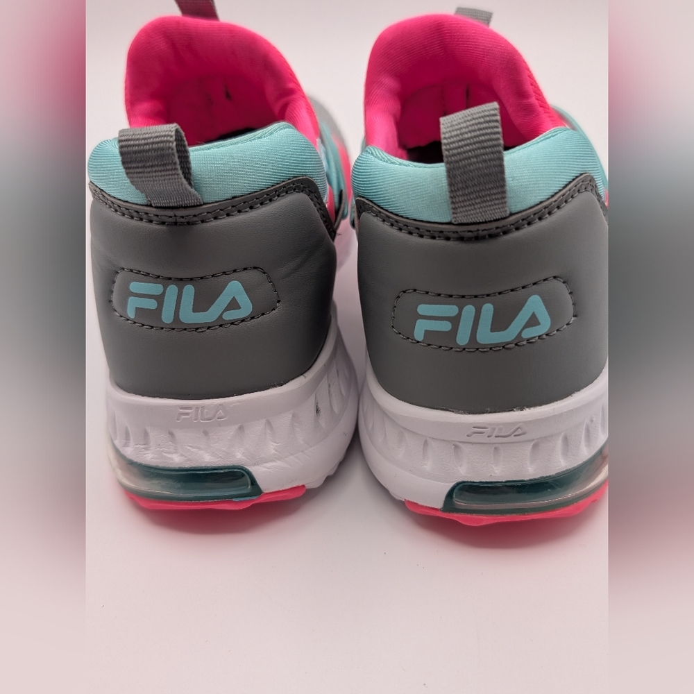 Fila Fantastiq 2 children's athletic shoes Sz 4 - Picture 5 of 9